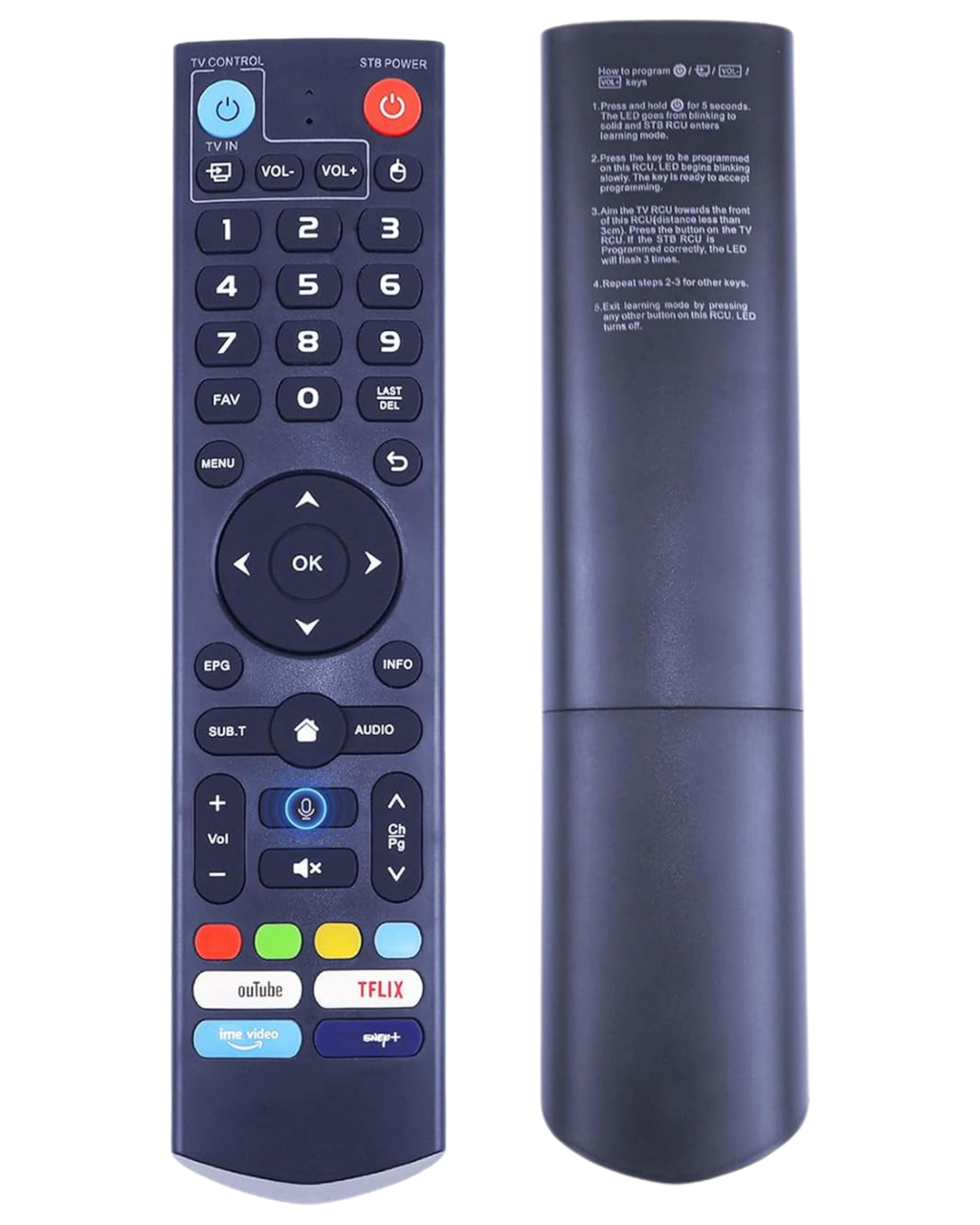 Universal Voice Remote for VSeeBox V3 Pro, V3 Plus & V5 Pro