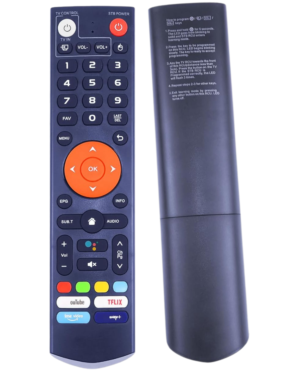 V3 Plus & V3 Pro Replacement Remote for VSeeBox | Voice & IR
