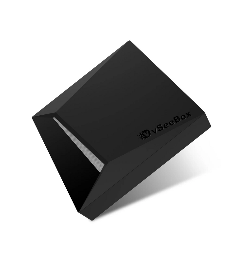 vSeeBox V5 Pro Android 12 TV Box (2025 Model) - 6K/8K Ultra HD, 4GB RAM 64GB Storage, WiFi 6, Bluetooth 5.0 - Premium Bundle with Backlit Keyboard, 64GB SD Card & 64GB USB Drive