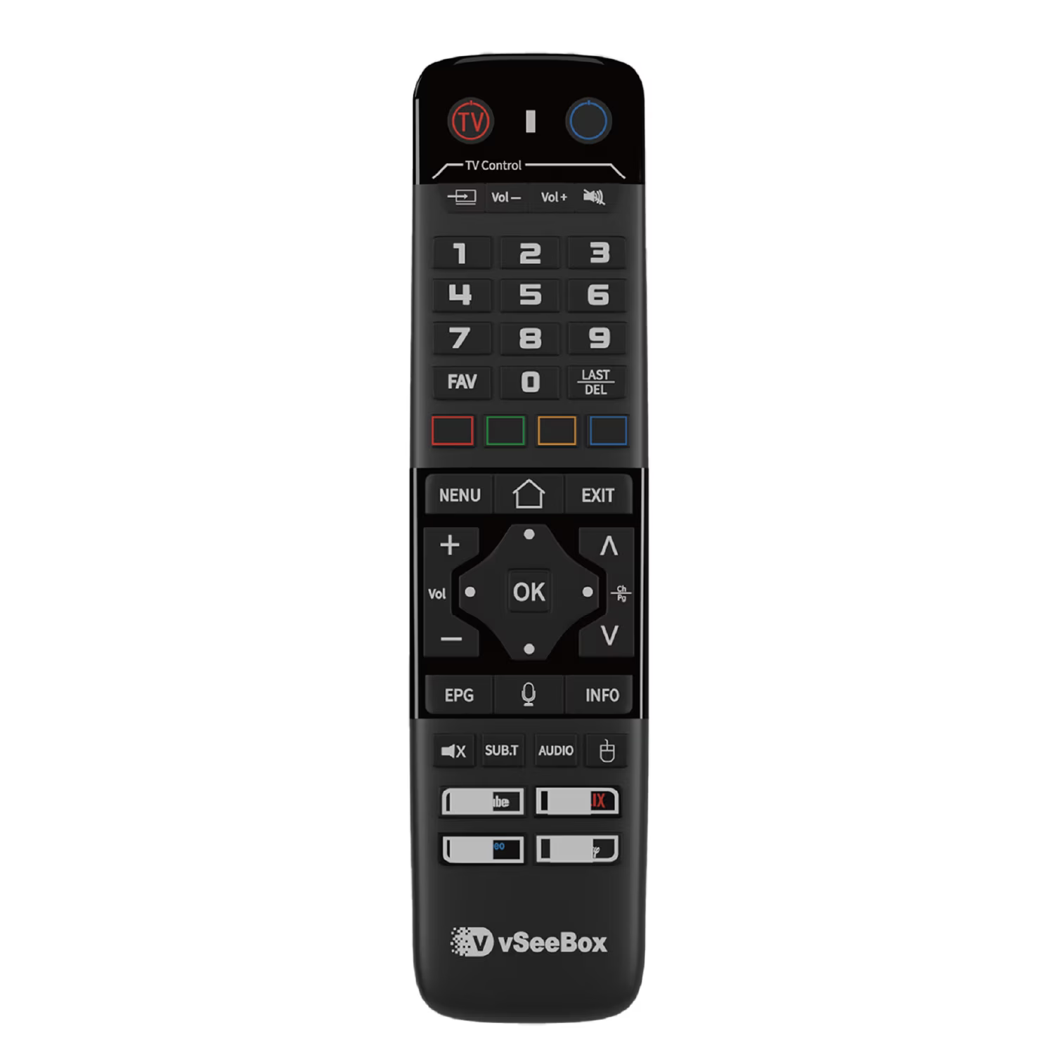 VSeeBox V6 Max Replacement Remote | Backlit & Voice